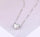 New Arrivals 925 Sterling Silver Love Heart Necklaces for Women Wedding Jewelry Long Necklaces Statement Jewelry