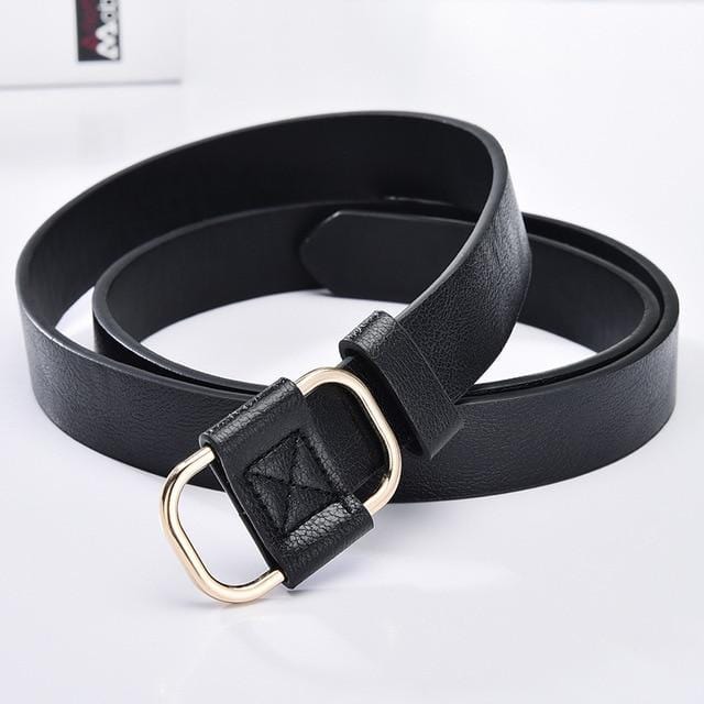 NO.ONEPAUL New fashion designer design ladies luxury brand belt authentic leather ladies trend retro punk student youth belts