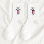 Unisex Surprise Mid Herrensocken Harajuku Bunte lustige Socken Herren 100 Baumwolle 1 Paar Kawaii Größe 35-42