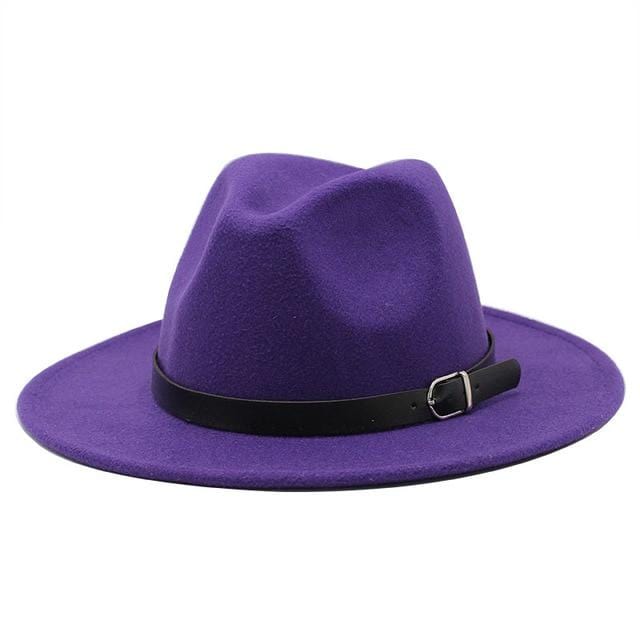 Livraison gratuite 2019 nouvelle mode hommes fedoras femmes mode jazz chapeau été printemps noir laine mélange casquette en plein air chapeau décontracté