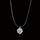 2019 New mermaid tear necklace Meteorite pendant transparent fishing line Invisible women's necklace Jewelry clavicle chain