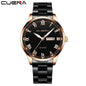 CUENA 2020 New Men's Watch Business Steel Belt Calendar Quartz Watch Reloj Hombre Men Wristwatches High Quality Luxury Watches