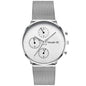 Men's Fashion Watch Stainless Steel Mesh Belt Calendar Quartz Sport Watches Business Casual Watch for Man Clock Montre Homme