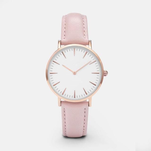 New Fashion Simple leather women watches ladies fashion casual wear Quartz Watch Woman gift clock Watch Woman Relojes Mujerwatch