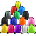 Multicolor Drawstring Backpack Bags Sports Cinch Sack String Backpack Storage Bags for Gym Traveling