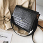 European Fashion Simple Women's Designer Handbag 2018 New Quality PU Leather Women Tote bag Alligator Shoulder Crossbody Bags
