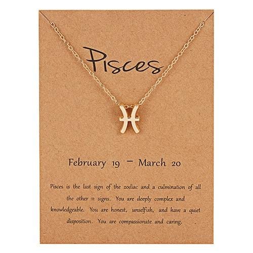 Femme élégante étoile signe du zodiaque 12 Constellation colliers pendentifs charme chaîne en or colliers ras du cou pour femmes bijoux livraison directe