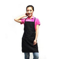63x70cm classic design work apron polyester kitchen apron with pocket couples apron