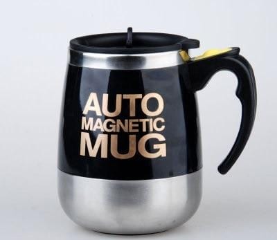 AUTO MAGNETIC MUG coffee milk mix cups 304 stainless steel tumbler Creative electric lazy Self stirring mug