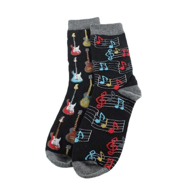 Chaussettes amusantes en coton pour hommes, Harajuku, nourriture animale créative, chaussettes heureuses pour hommes, robe de mariage, nouveauté, chaussettes Clacetines Hombre Divertidos