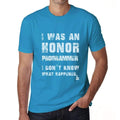 PROGRAMMER What Happened, Blue, Men's Short Sleeve Round Neck T-shirt, gift t-shirt 00322