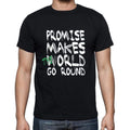 promise, World Goes Round, Men's Short Sleeve Round Neck T-shirt 00082
