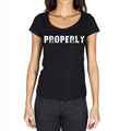 properly Women's Short Sleeve Round Neck T-shirt