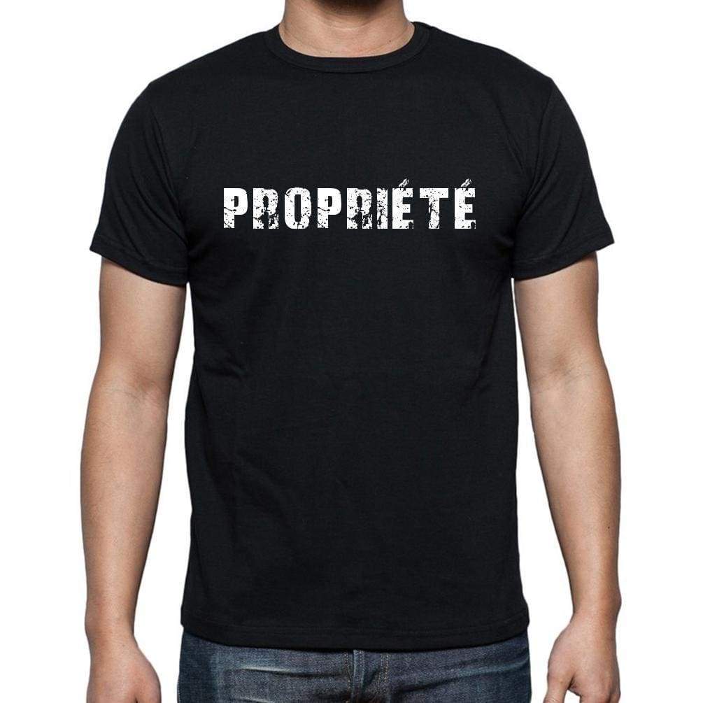 Propriété French Dictionary Mens Short Sleeve Round Neck T-Shirt 00009 - Casual