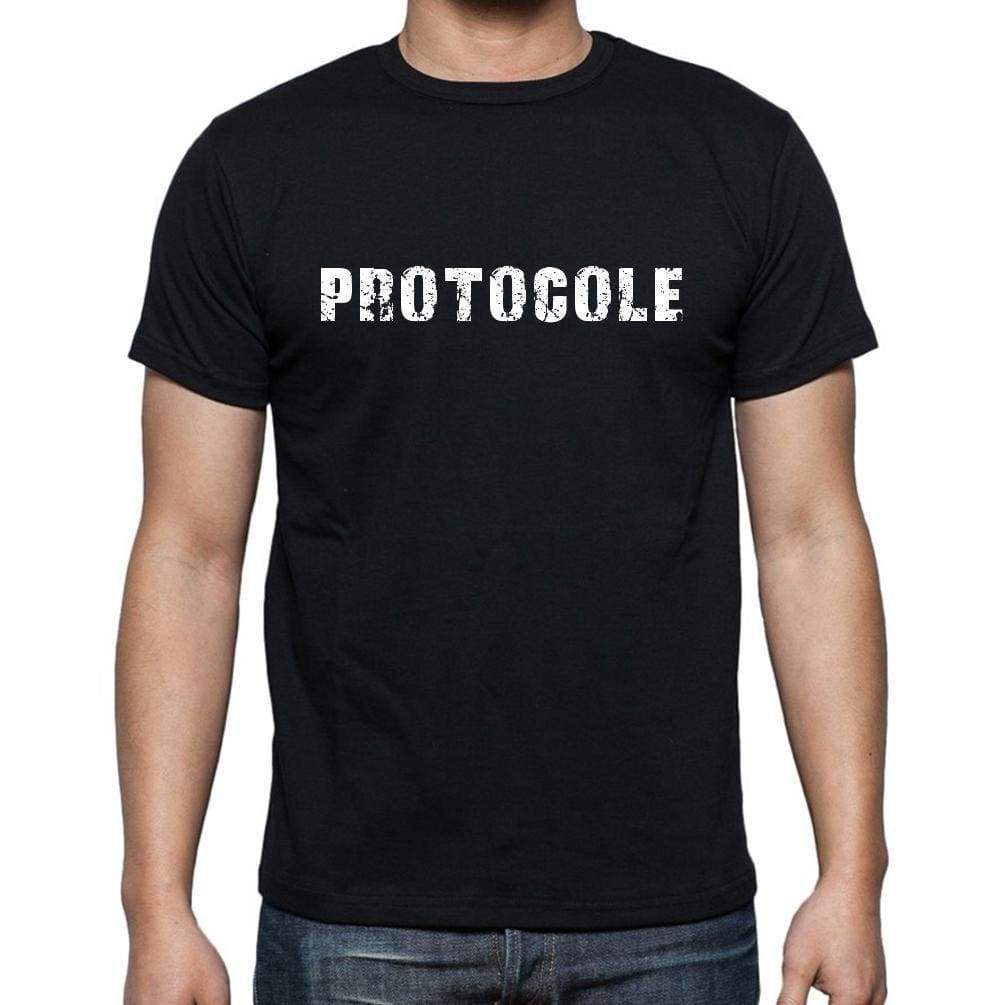 protocole, French Dictionary, <span>Men's</span> <span>Short Sleeve</span> <span>Round Neck</span> T-shirt 00009 - ULTRABASIC