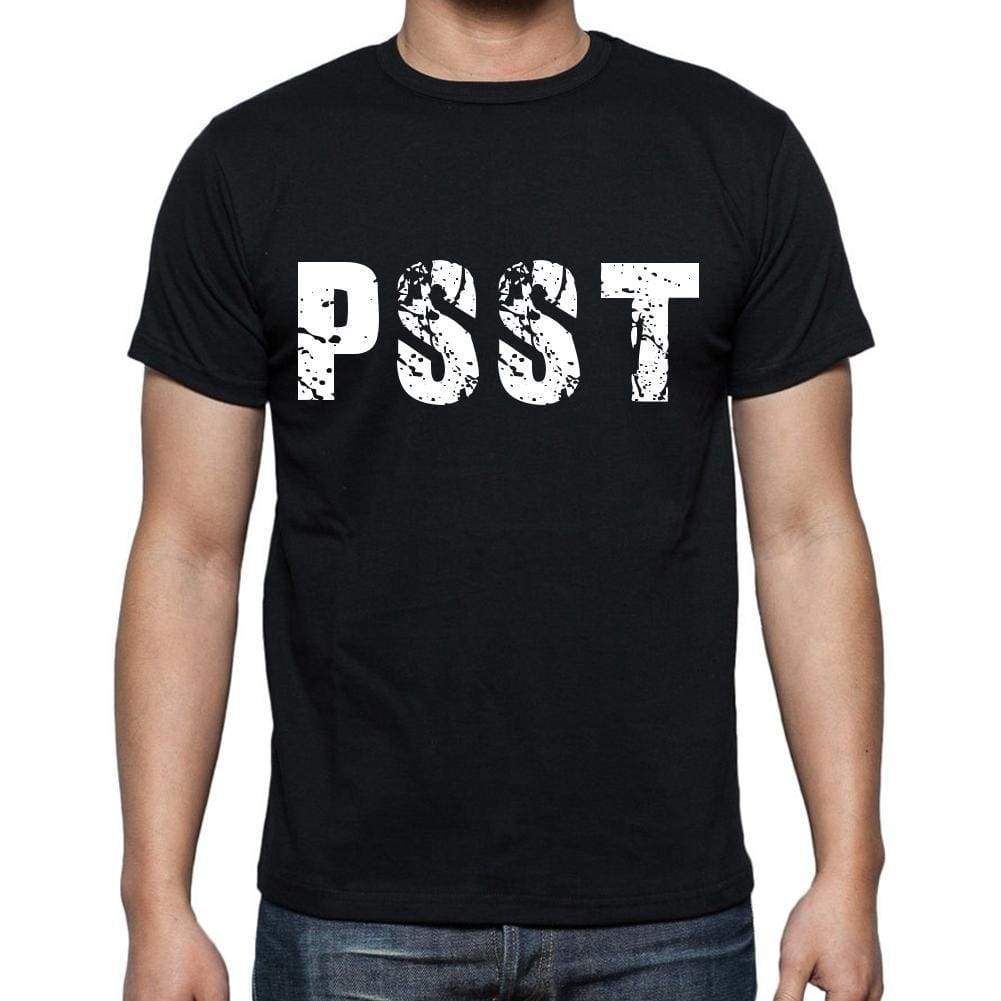 Psst Mens Short Sleeve Round Neck T-Shirt 00016 - Casual