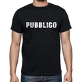 pubblico, Men's Short Sleeve Round Neck T-shirt 00017