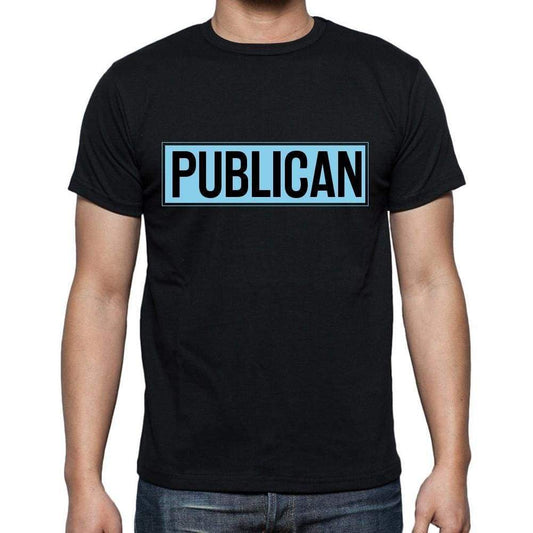 Publican T Shirt Mens T-Shirt Occupation S Size Black Cotton - T-Shirt