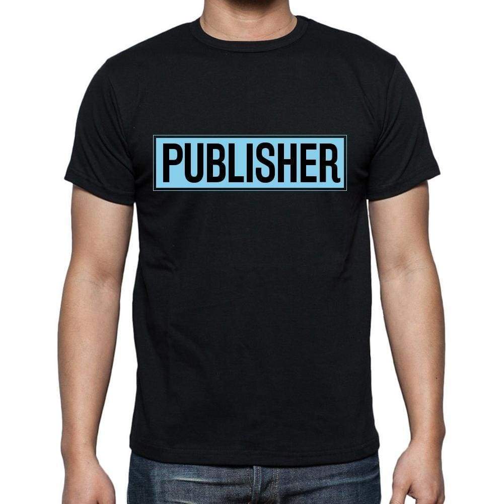 Publisher T Shirt Mens T-Shirt Occupation S Size Black Cotton - T-Shirt