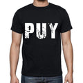 puy men t shirts,Short Sleeve,t shirts men,tee shirts for men,cotton,black , 3 letters