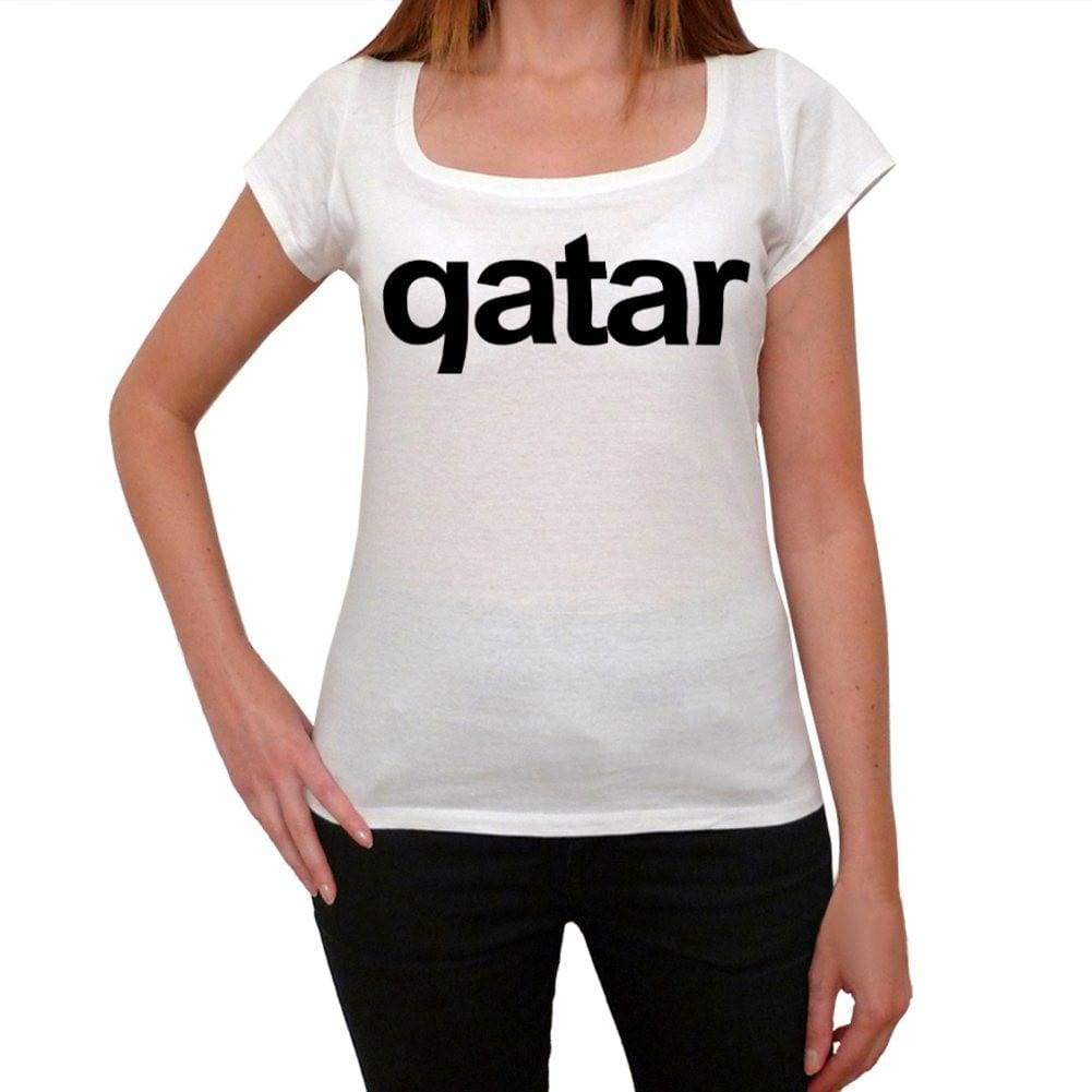 Qatar Womens Short Sleeve Scoop Neck Tee 00068