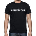 qualification, French Dictionary, Men's Short Sleeve Round Neck T-shirt 00009