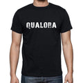 qualora, Herren Kurzarm-Rundhals-T-Shirt 00017