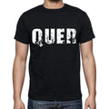 quer Herren Kurzarm-Rundhals-T-Shirt 00016