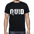 quid Herren Kurzarm-Rundhals-T-Shirt 00016