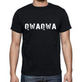 qwaqwa ,Men's Short Sleeve Round Neck T-shirt 00004