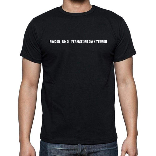 Radio Und Fernsehredakteurin Mens Short Sleeve Round Neck T-Shirt 00022 - Casual