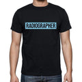 Radiographer t shirt, mens t-shirt, occupation, S Size, Black, Cotton