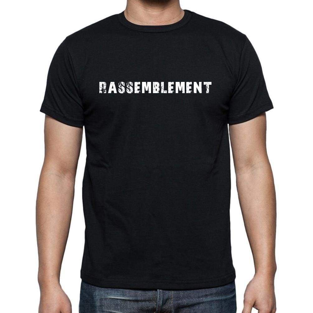 Rassemblement French Dictionary Mens Short Sleeve Round Neck T-Shirt 00009 - Casual