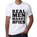 Real Men Marry Spies, Men's Short Sleeve Round Neck T-shirt