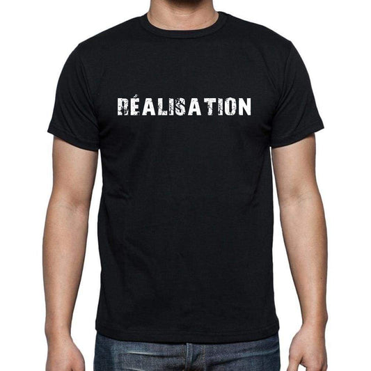 Réalisation French Dictionary Mens Short Sleeve Round Neck T-Shirt 00009 - Casual