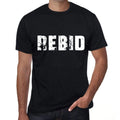 rebid Men's Retro T shirt Black Birthday Gift 00553
