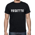 recette, French Dictionary, Men's Short Sleeve Round Neck T-shirt 00009