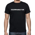 recommandation, French Dictionary, Men's Short Sleeve Round Neck T-shirt 00009