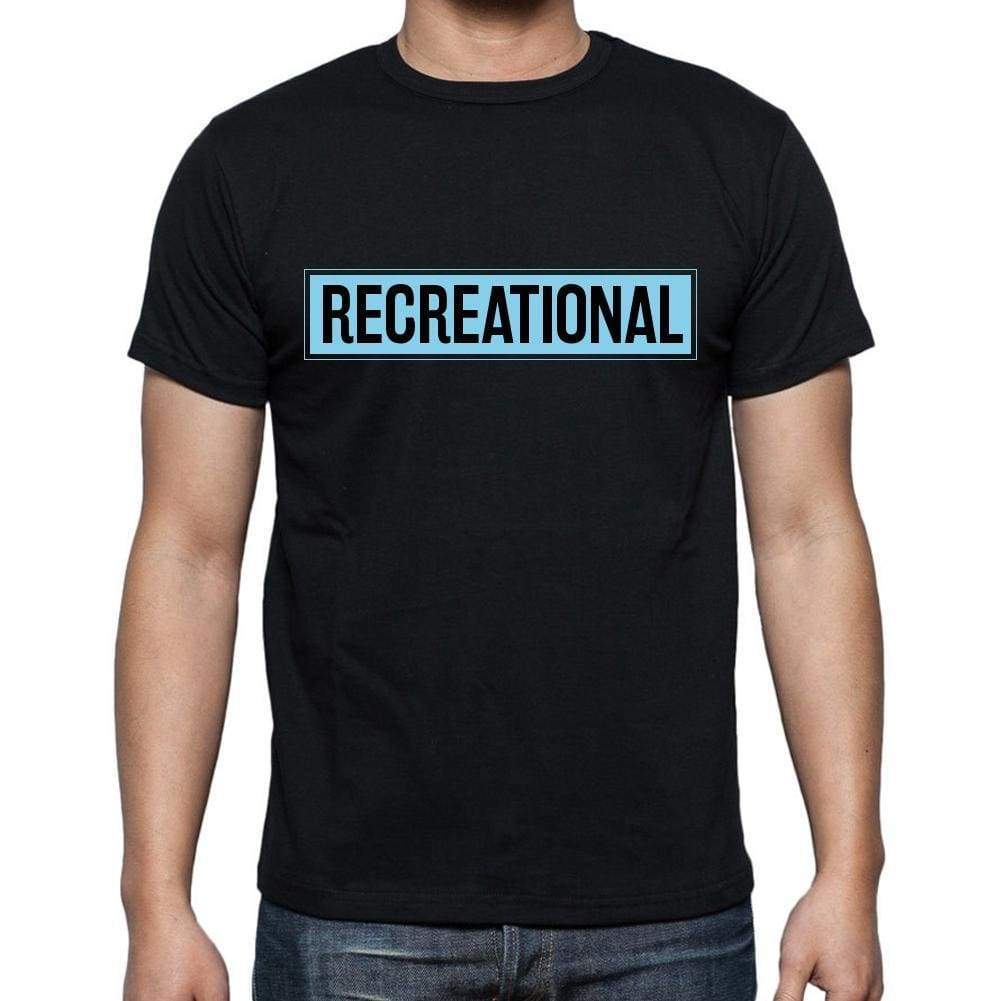 Recreational T Shirt Mens T-Shirt Occupation S Size Black Cotton - T-Shirt