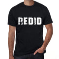 redid Men's Retro T shirt Black Birthday Gift 00553