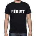 réduit, French Dictionary, Men's Short Sleeve Round Neck T-shirt 00009