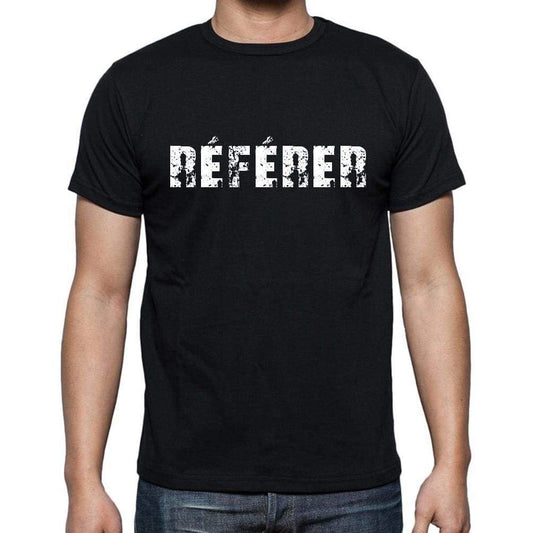 Référer French Dictionary Mens Short Sleeve Round Neck T-Shirt 00009 - Casual