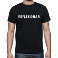reflexionar, Herren-Kurzarm-Rundhals-T-Shirt