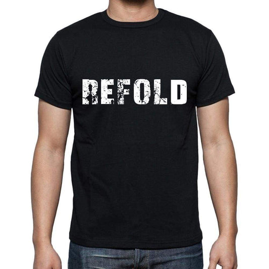 Refold Mens Short Sleeve Round Neck T-Shirt 00004 - Casual