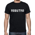registro, Herren-Kurzarm-Rundhals-T-Shirt