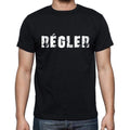 régler, French Dictionary, Men's Short Sleeve Round Neck T-shirt 00009