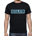 Regulator t shirt, mens t-shirt, occupation, S Size, Black, Cotton