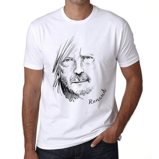 Renaud Mens T Shirt White Birthday Gift 00515 - White / Xs - Casual