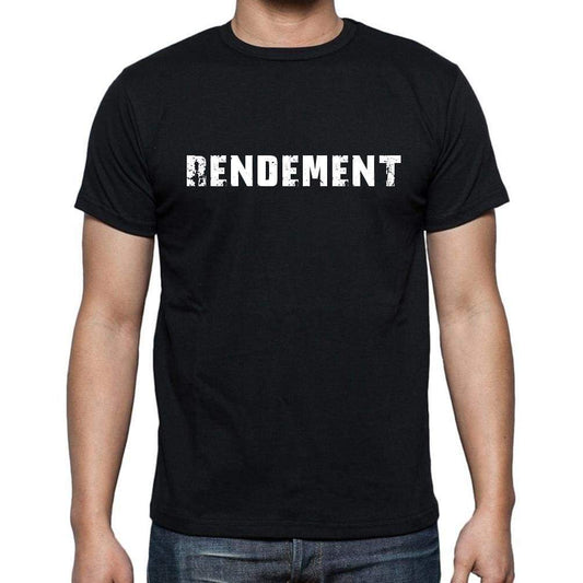 Rendement French Dictionary Mens Short Sleeve Round Neck T-Shirt 00009 - Casual