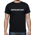représentant, French Dictionary, Men's Short Sleeve Round Neck T-shirt 00009